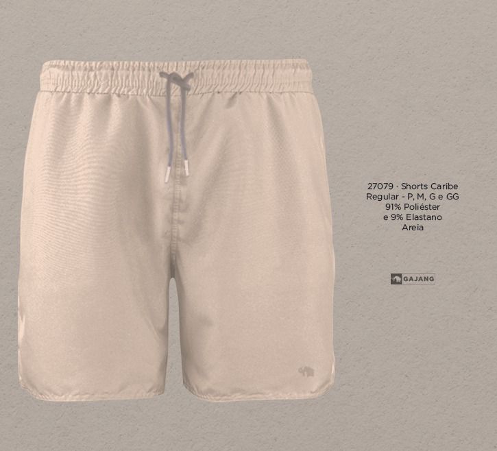 SHORT ELASTANO CARIBE