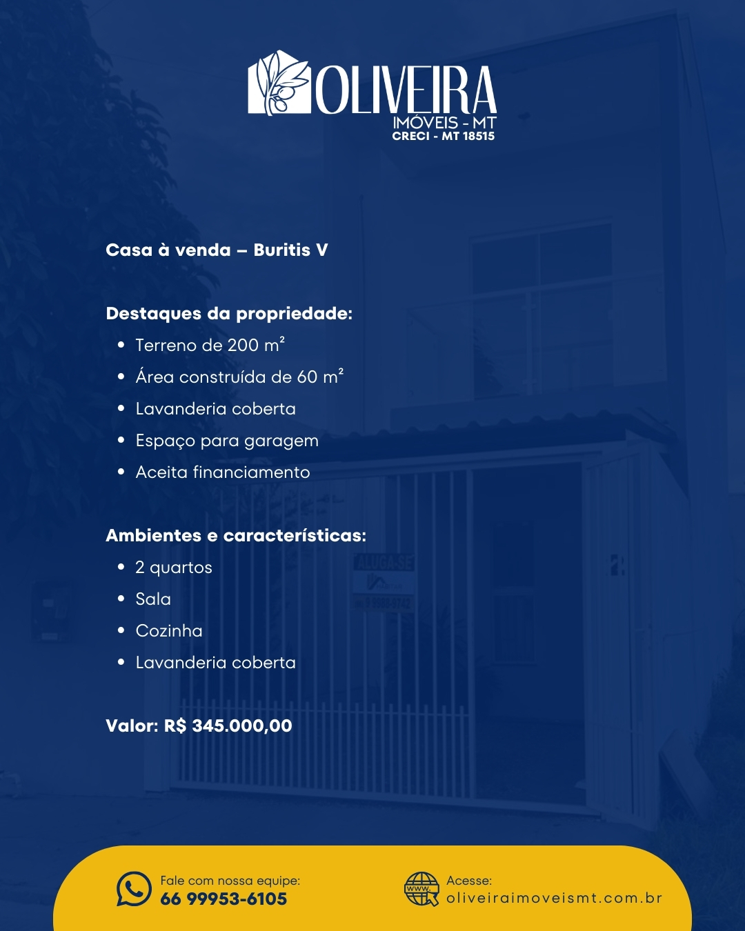 Casa à venda – Buritis V