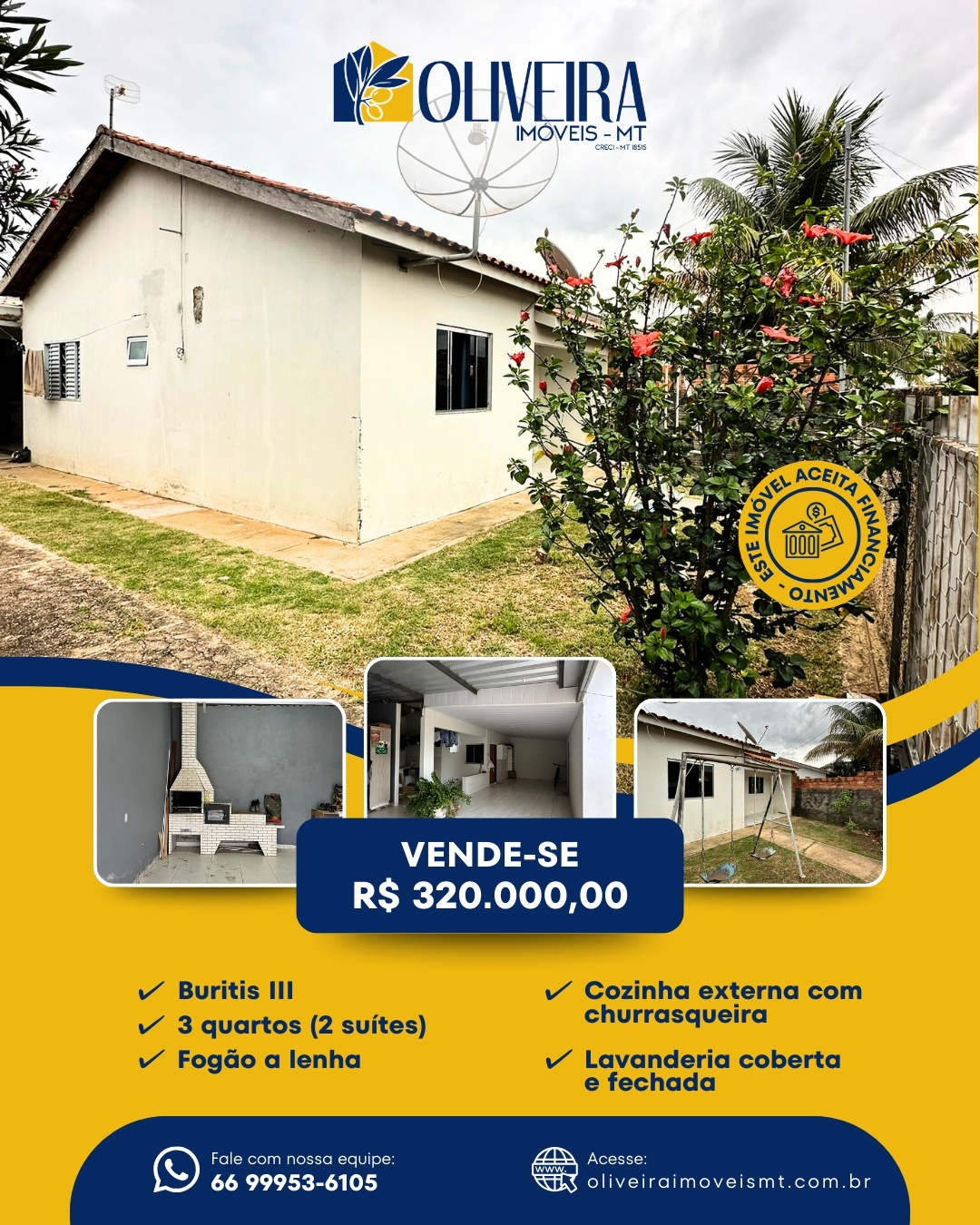 Casa à venda – Buritis III