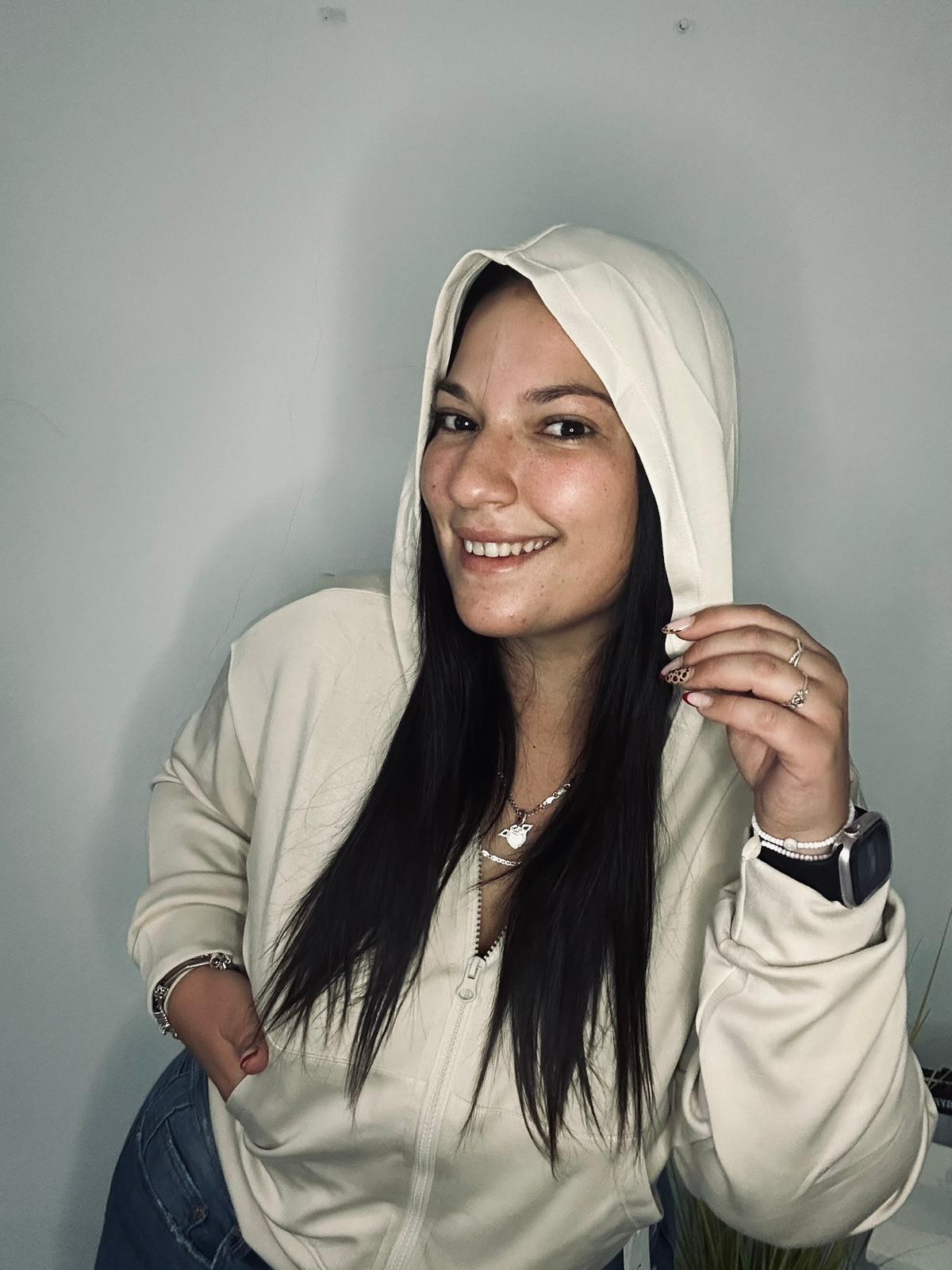 Sudadera  Overside beige