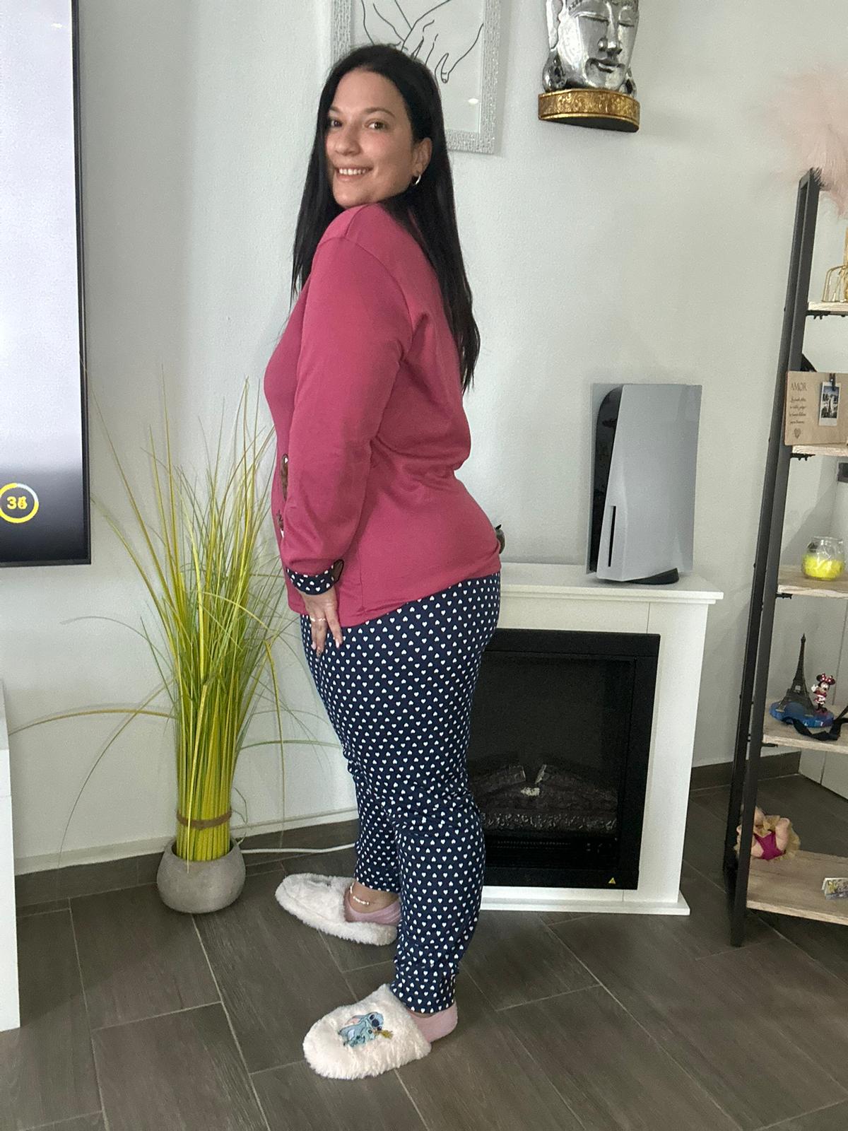 Pijama con estampado de ardilla