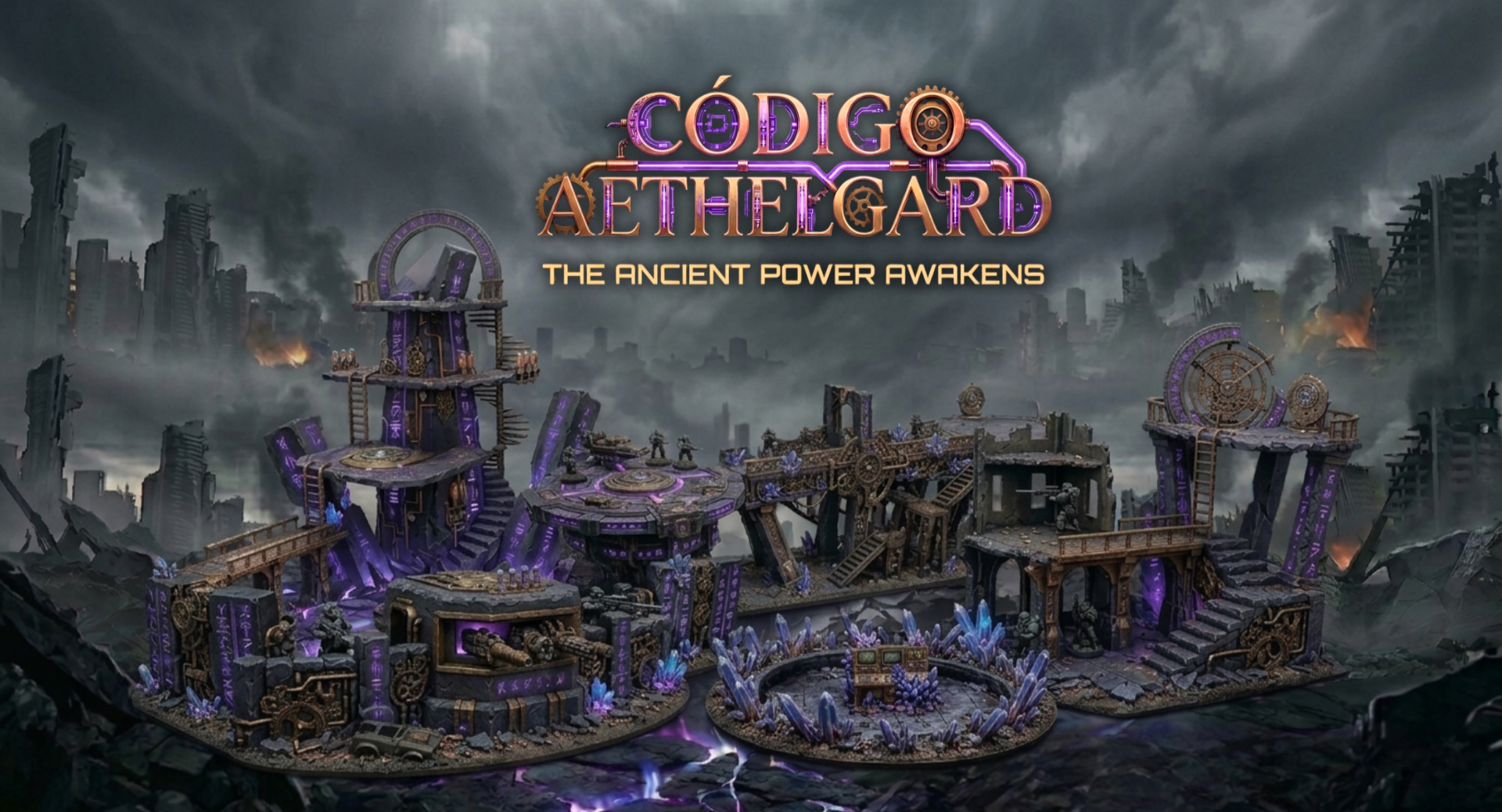 Código Aethelgard - Set de Escenografía Fantástica  ( Próximamente)