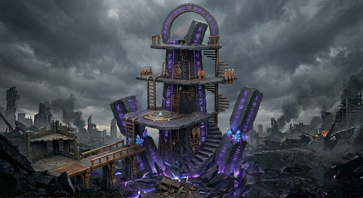 Código Aethelgard - Set de Escenografía Fantástica  ( Próximamente)