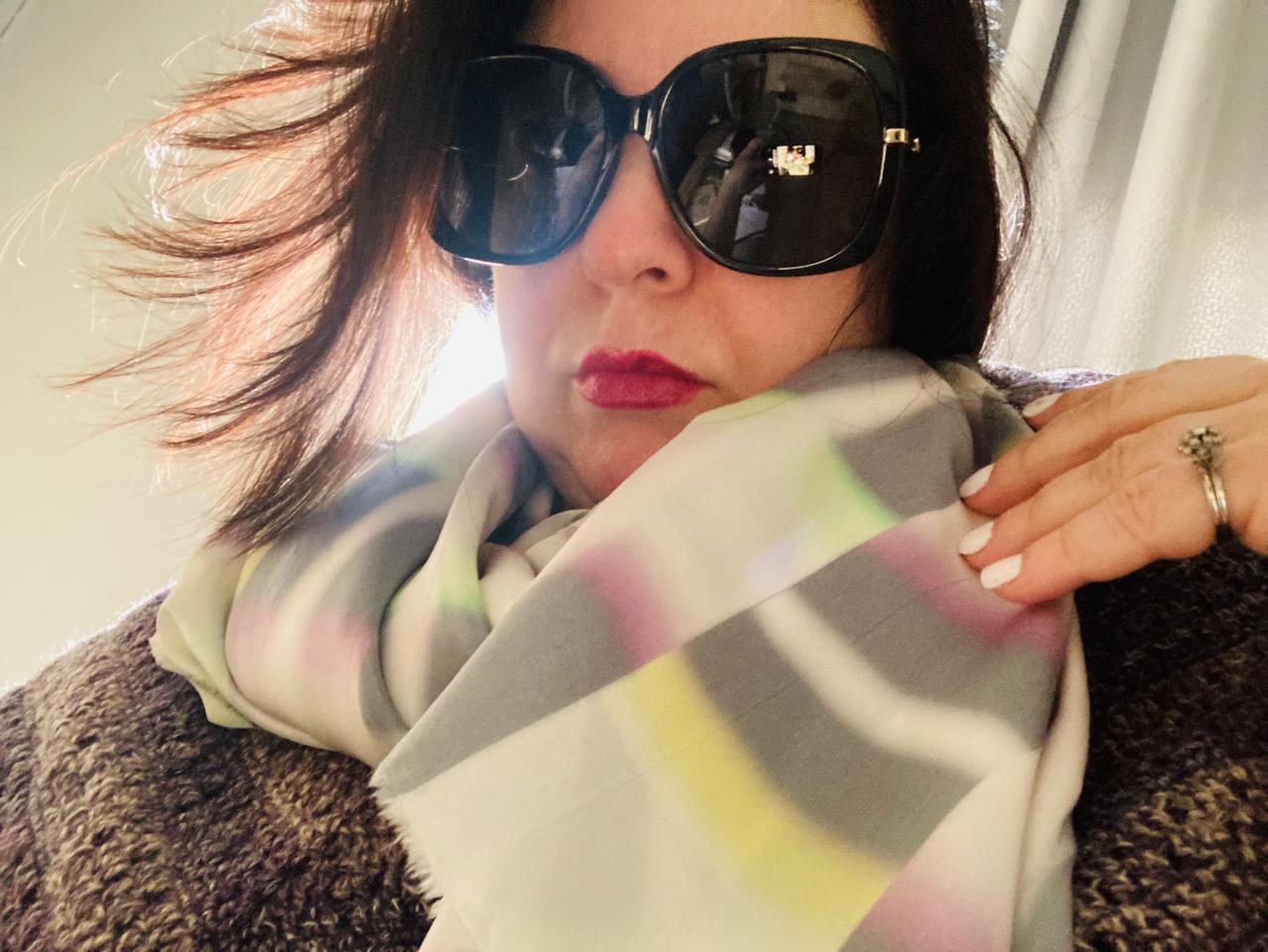  Echarpe de Seda Nuvò