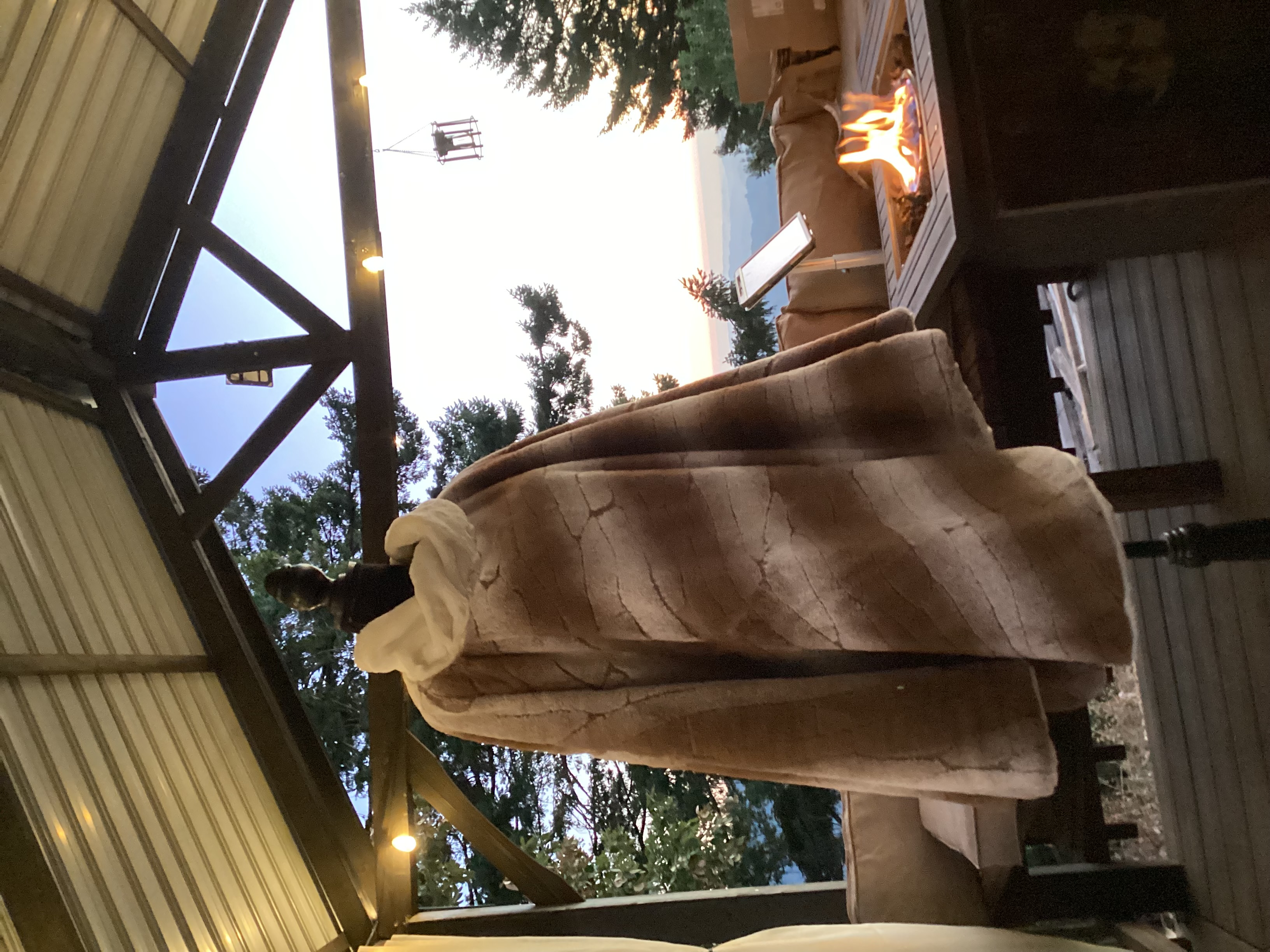 Plush Minky Poncho