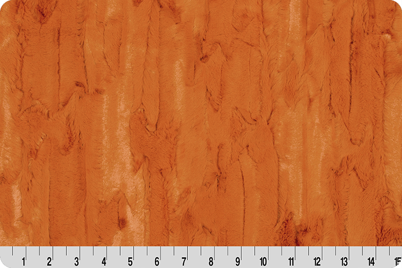 Burnt Orange Faux Fur Minky