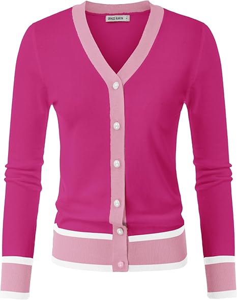 Pink Women's Cardigan