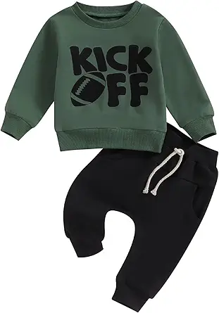 Baby Kick Off Sweatshirt and Pants Set