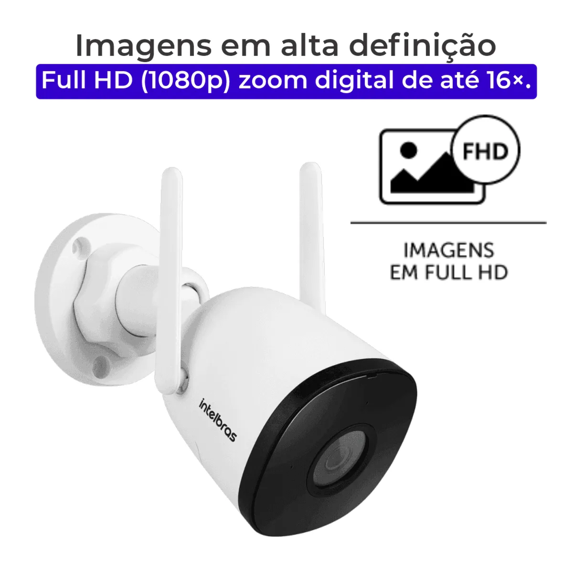 Câmera de segurança Intelbras Full HD