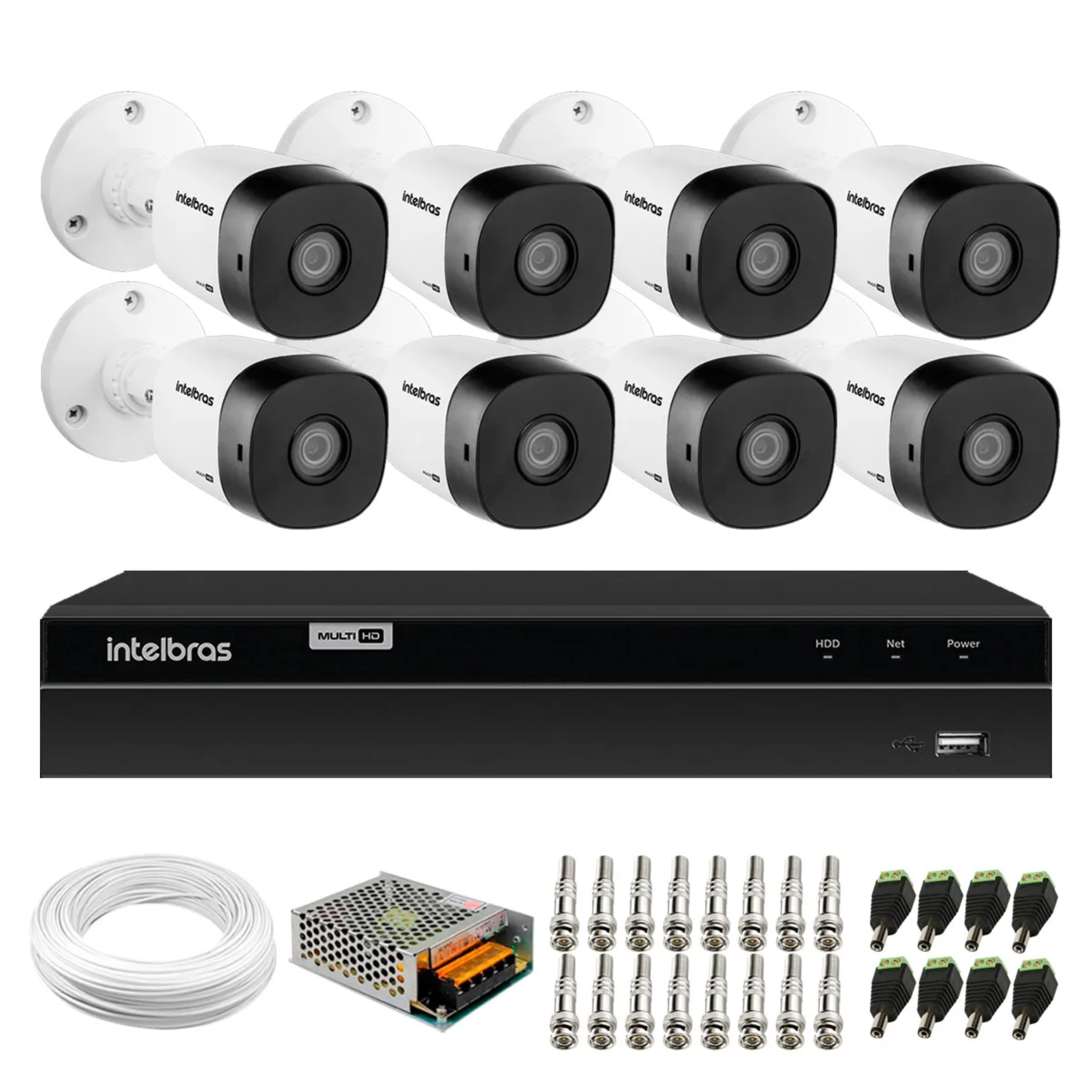 Kit de câmeras de segurança Intelbras