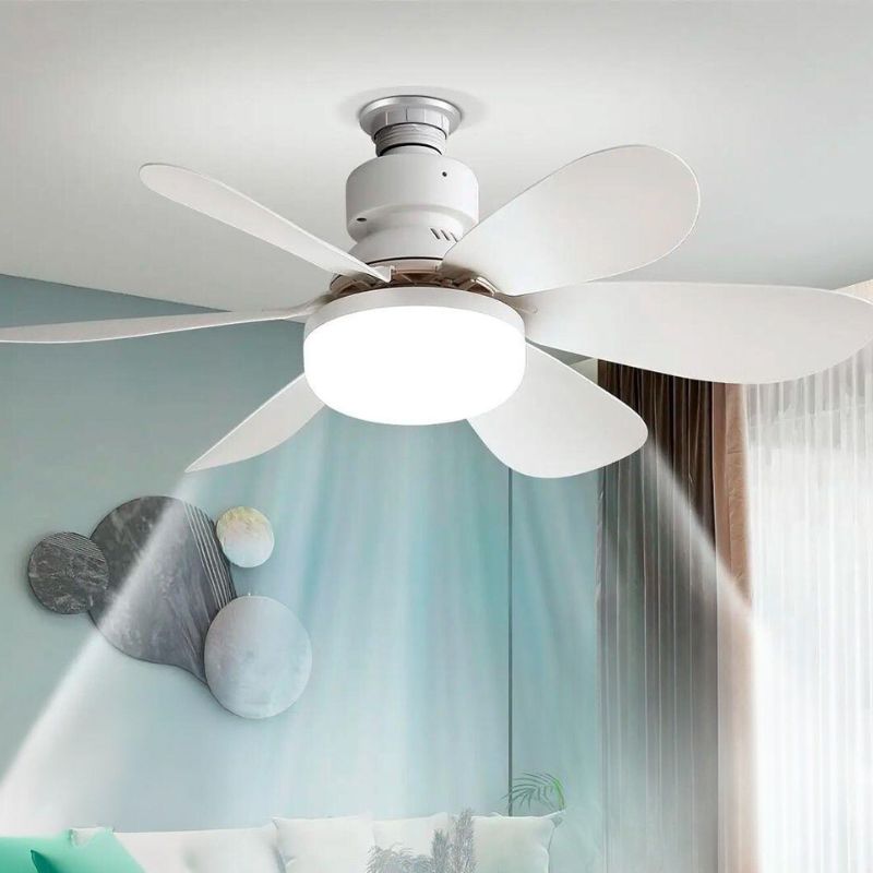 Ventilador de teto com luz LED