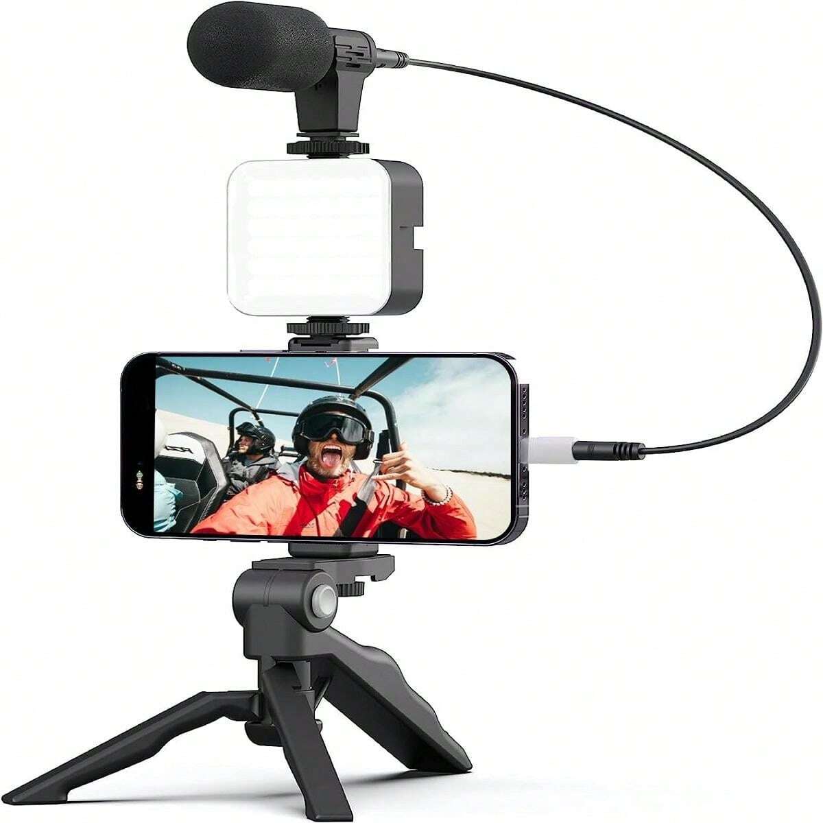 Kit de gravação para smartphone
