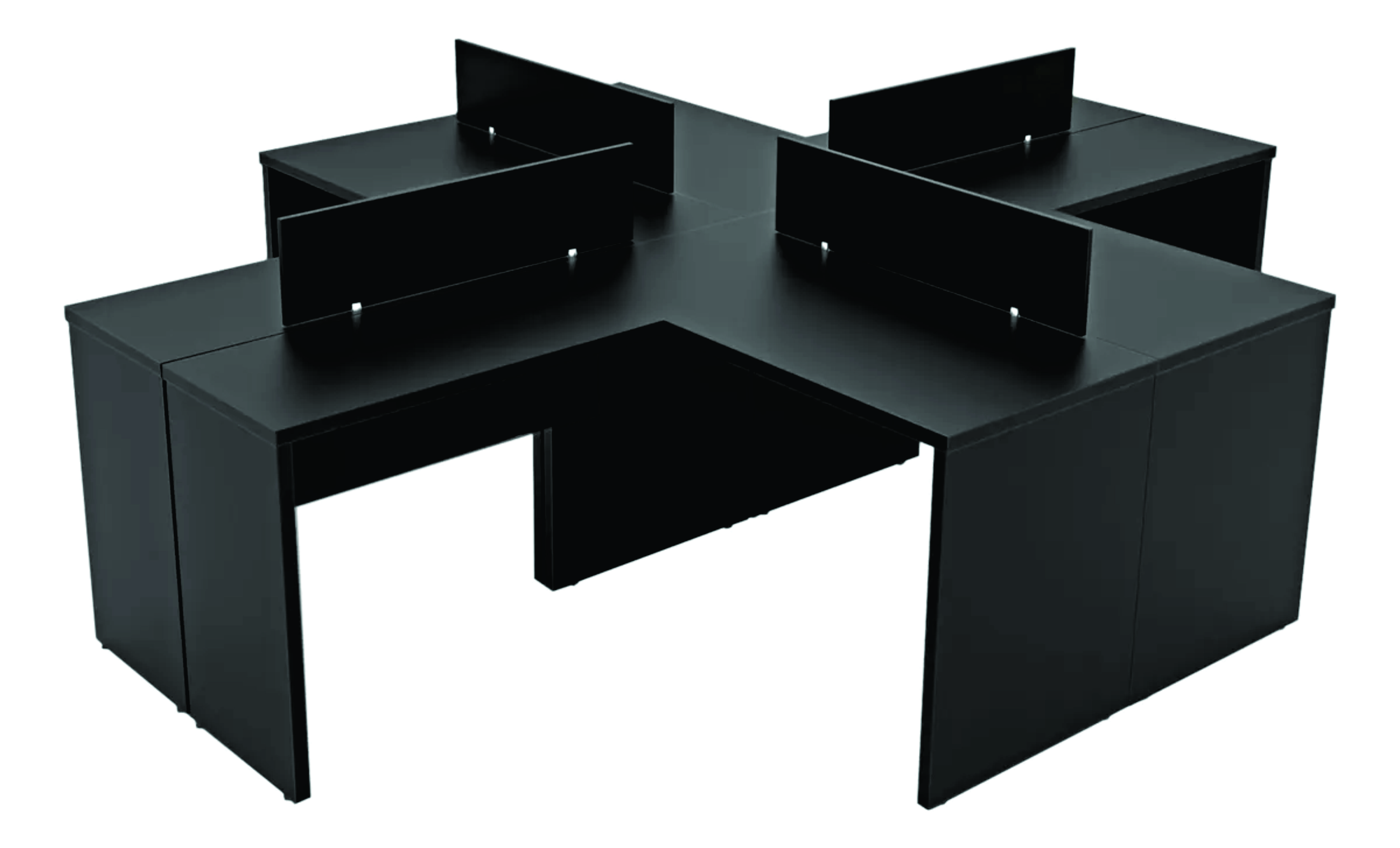 Mesa de escritório para quatro pessoas