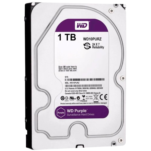 Disco rígido WD Purple 1TB