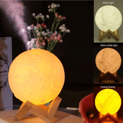 Luminária Lua 3D
