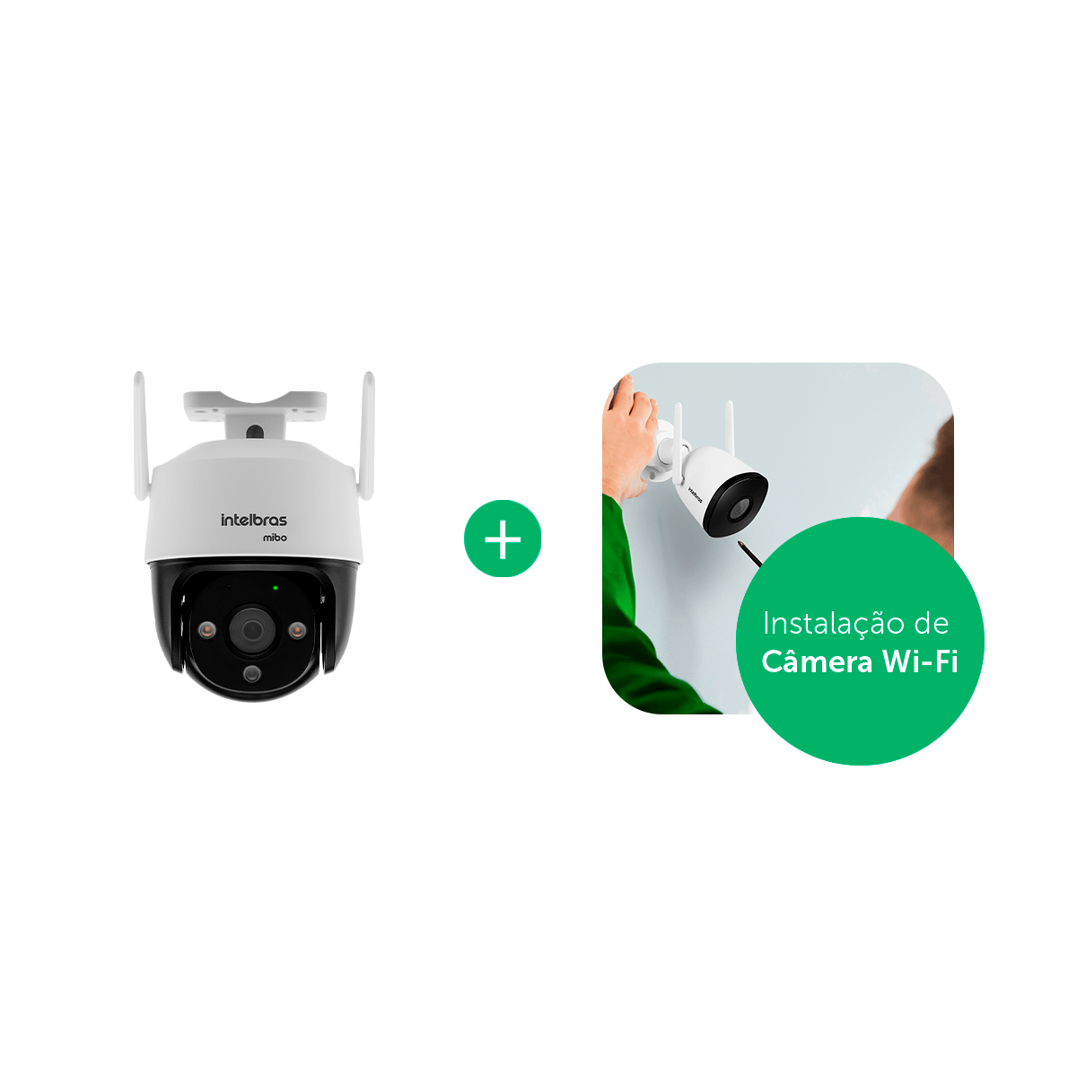 Câmera de Segurança Wi-Fi Intelbras