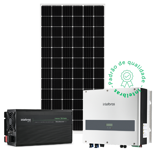 Kit de Energia Solar Intelbras