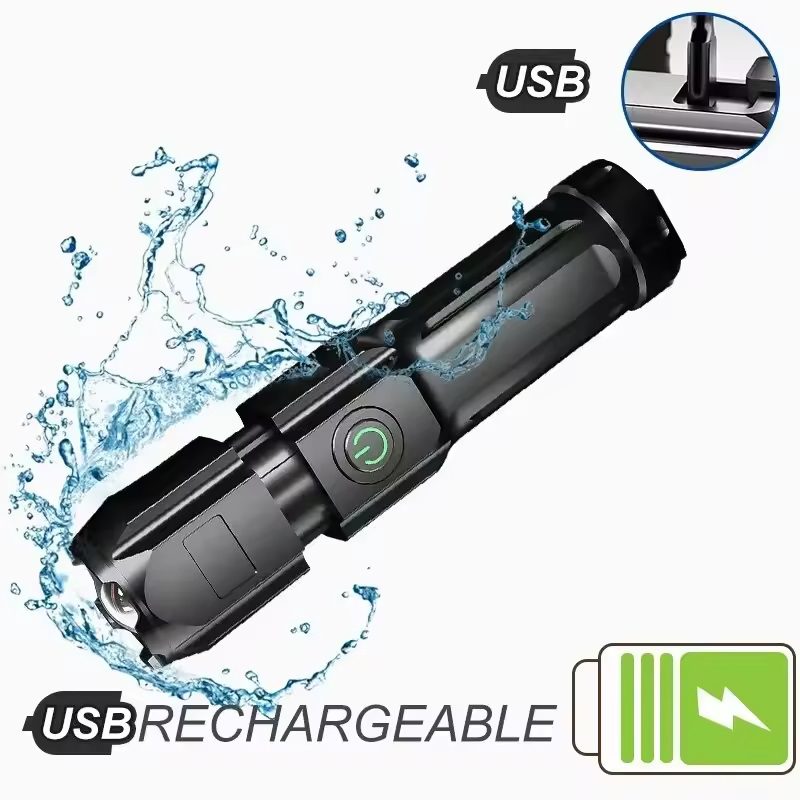 Lanterna Recarregável USB