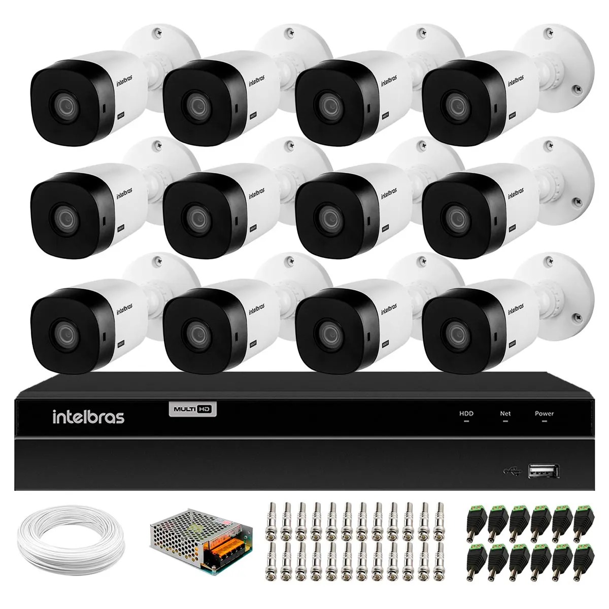 Kit de câmeras de segurança Intelbras