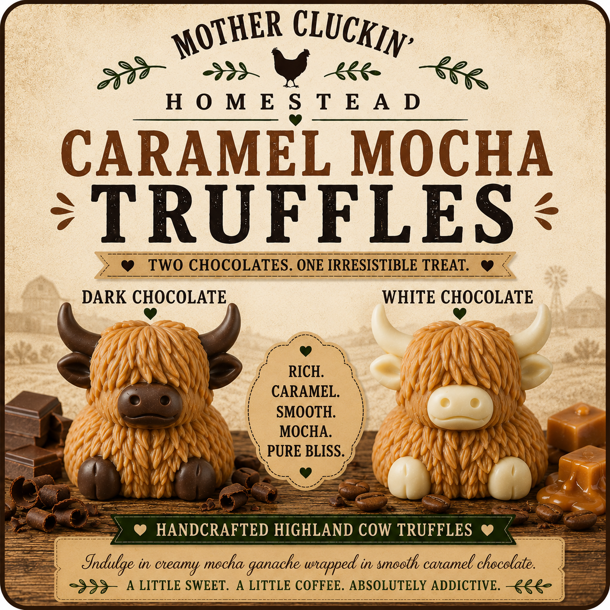 Caramel Mocha Truffles