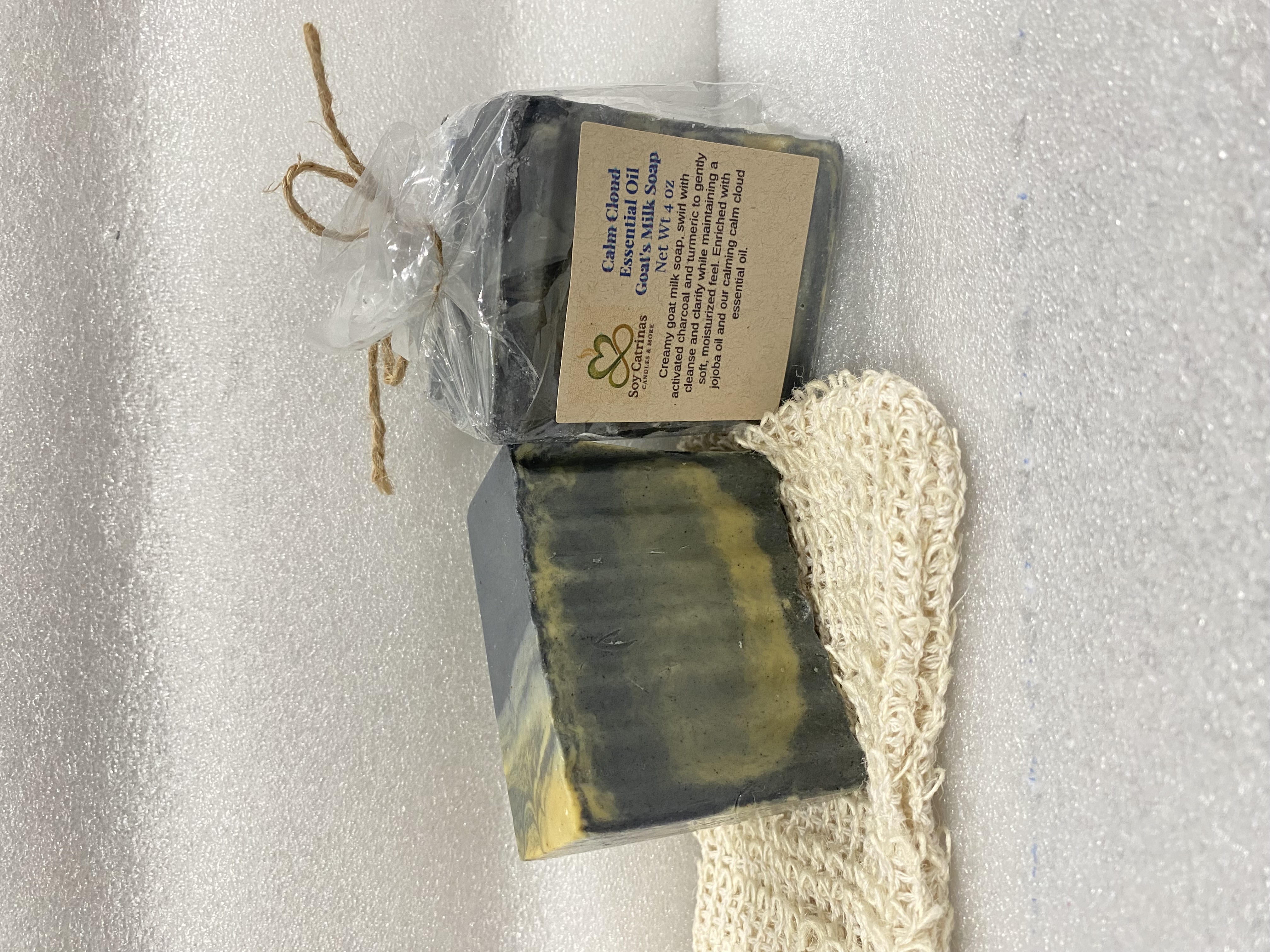 Handcrafted Turmeric & Charcoal Soap Bar