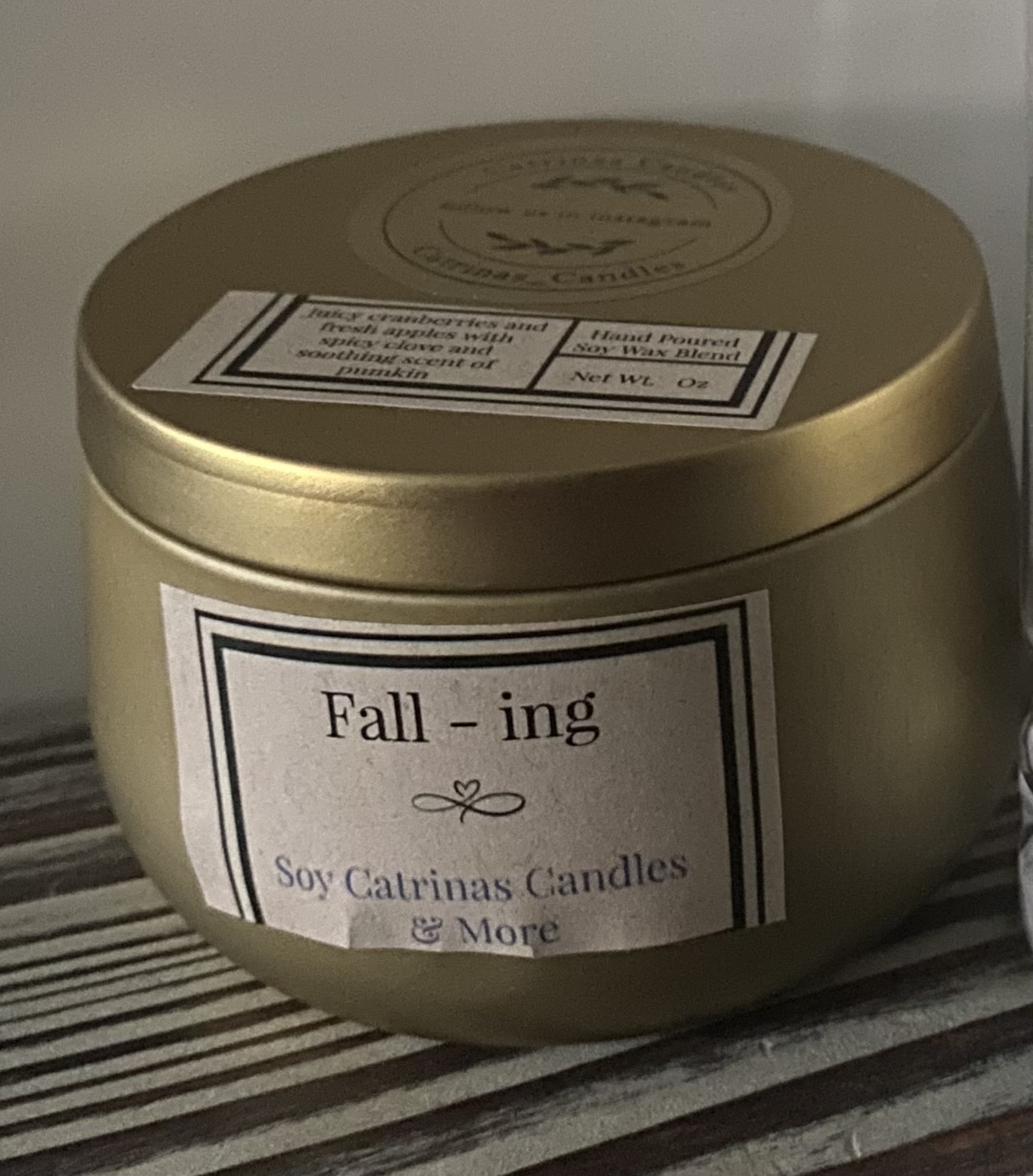 Fall-ing Soy Candle