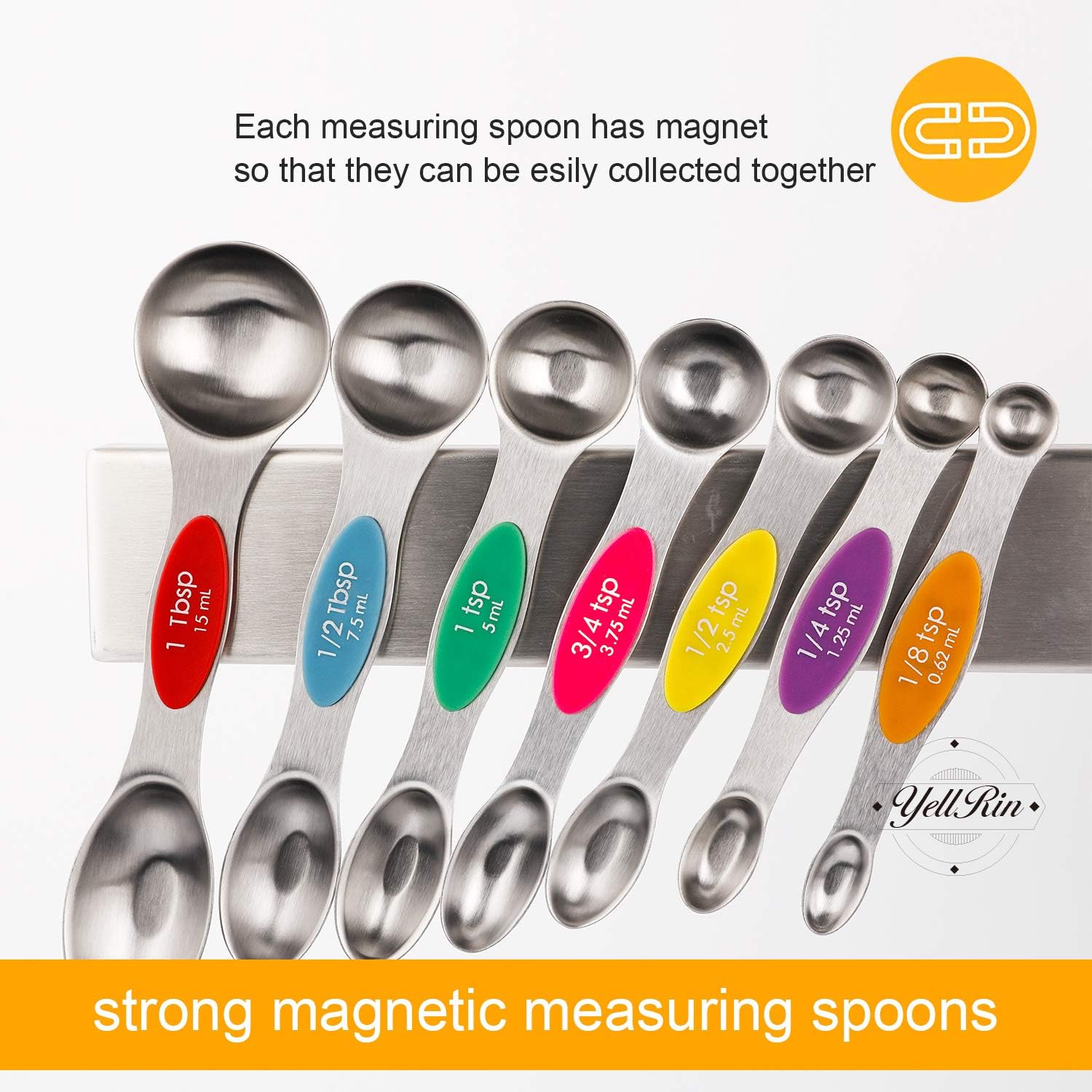 Magnetic Measuring Spoon Set