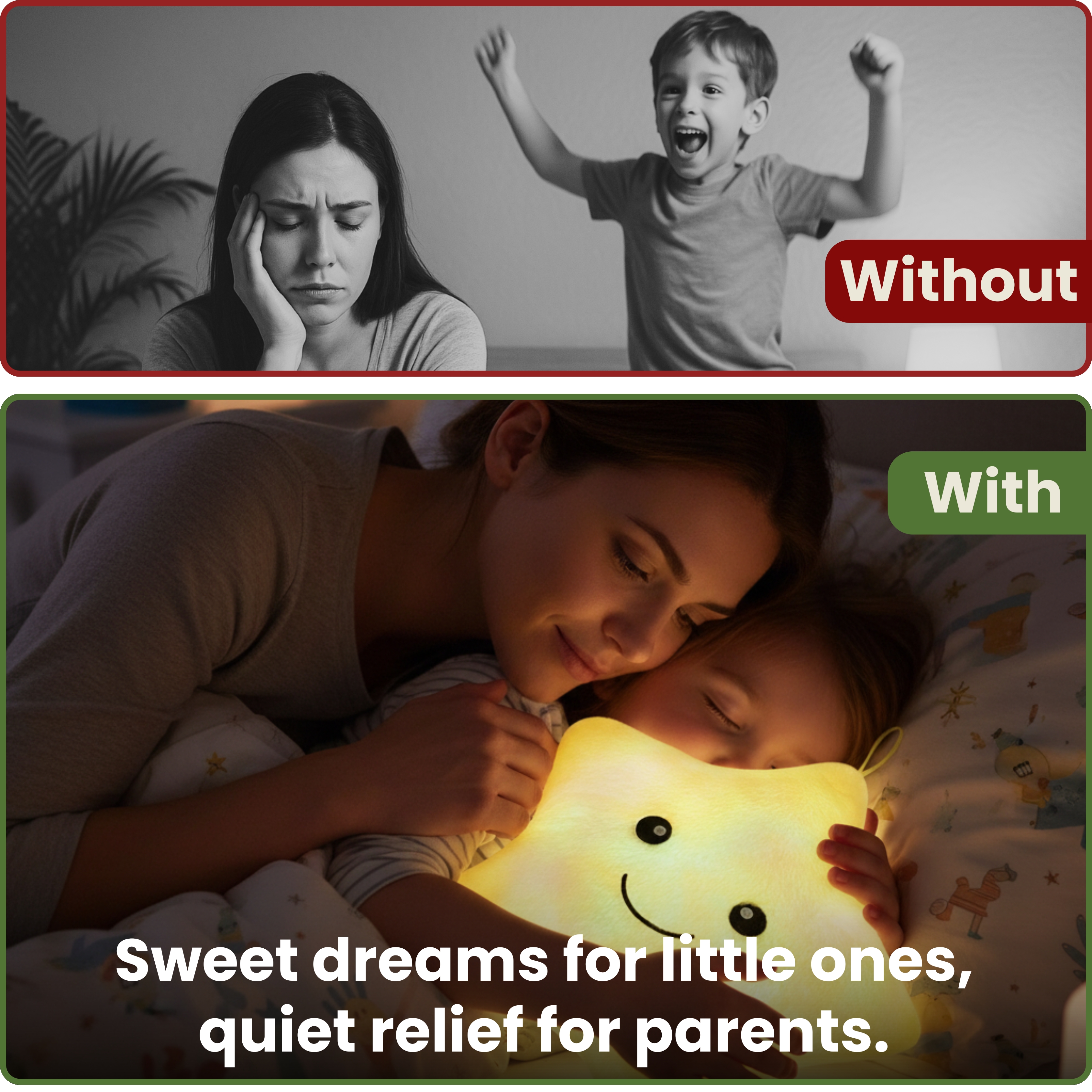 Twinkle Star Plush Toy with Lights