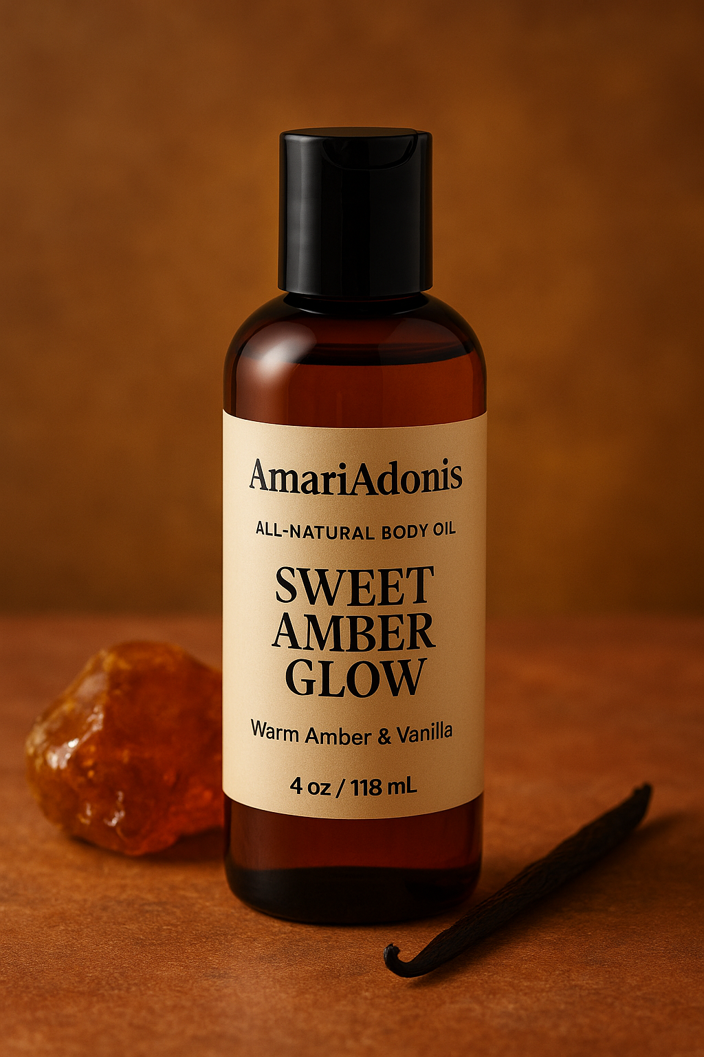 Amariadonis Sweet Amber All-natural Body Oil