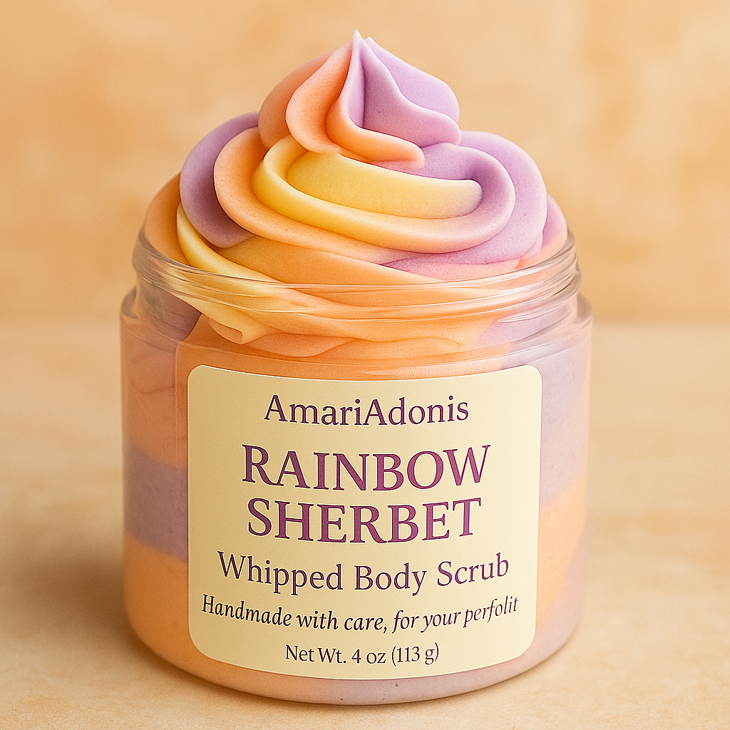 Amariadonis Whipped Rainbow Sherbet Body Scrub