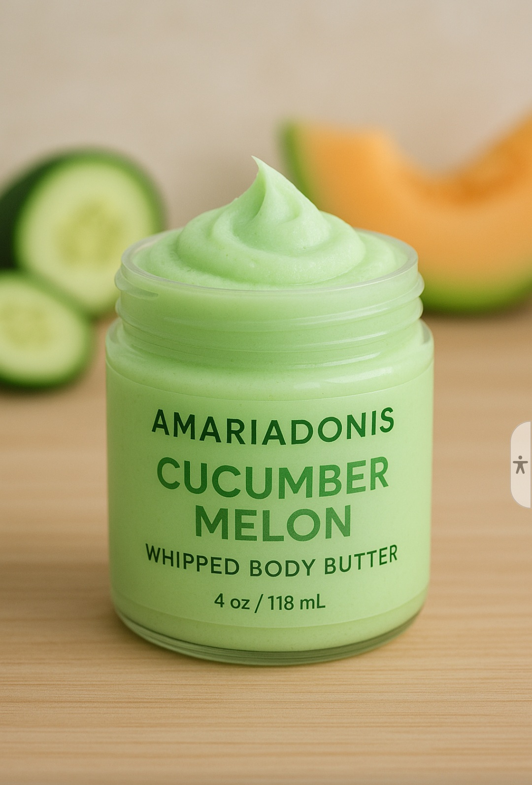 AMARIADONIS Cucumber Melon Whipped Body Butter
