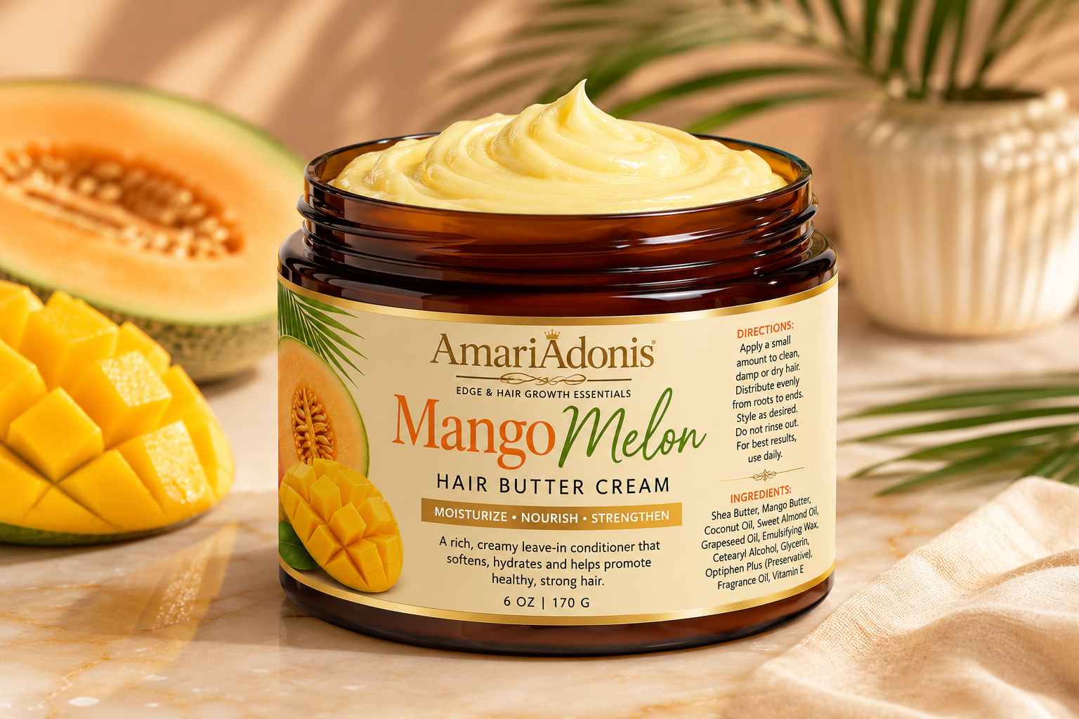 Mango Melon Hair Butter Cream