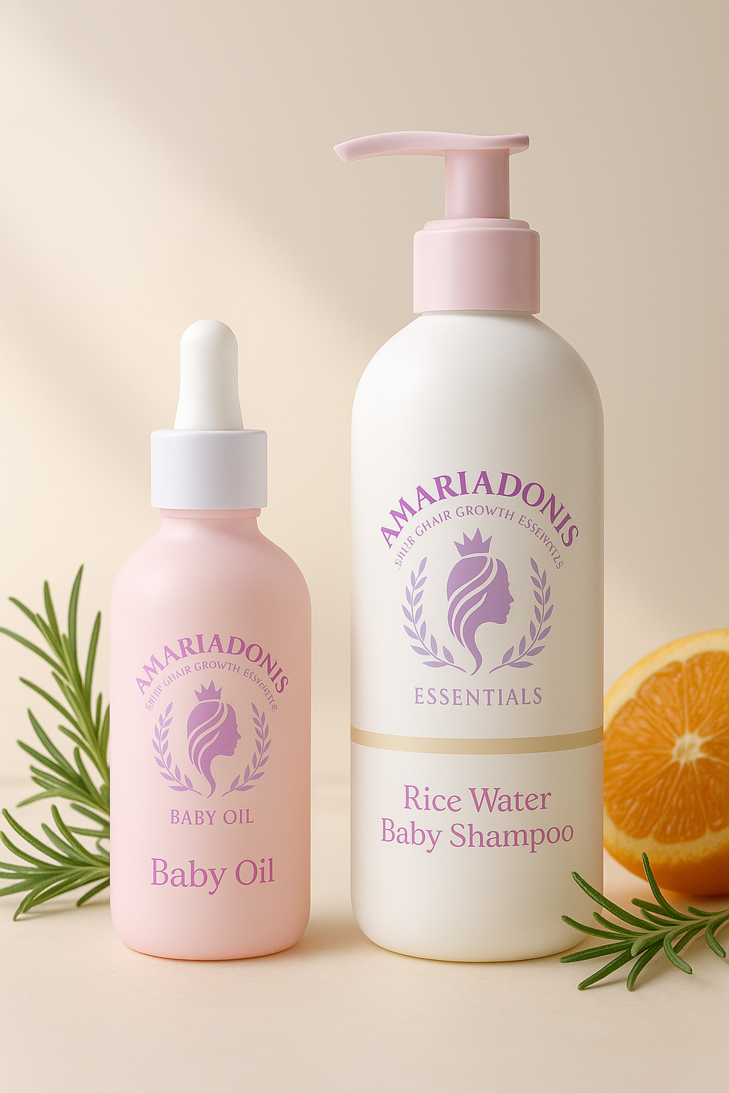 Amariadonis Rice Water Shampoo for Kids & Babies