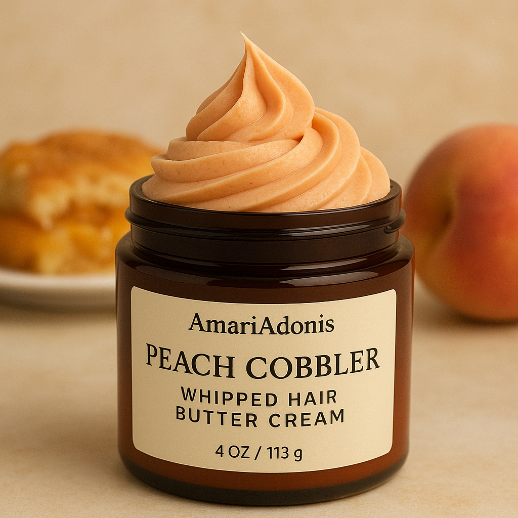 Peach Cobbler Whipped Hair Butter Cream