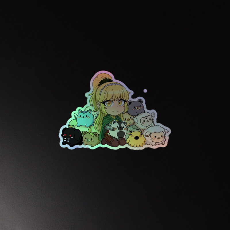 Foil Liora Friend of the Floof Sticker