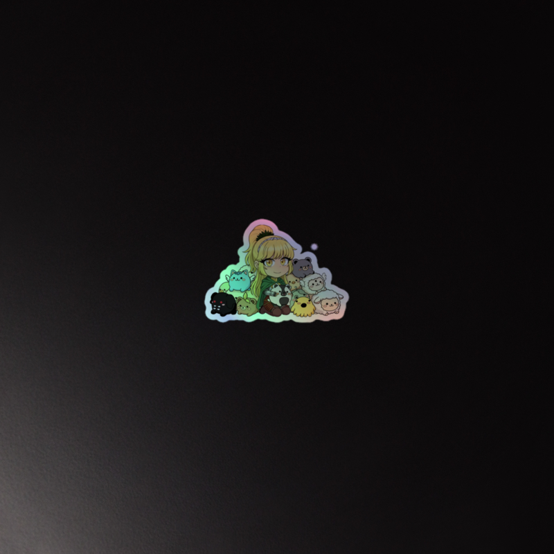 Foil Liora Friend of the Floof Sticker