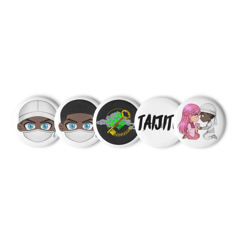 Taijitu Buttons 1st Set