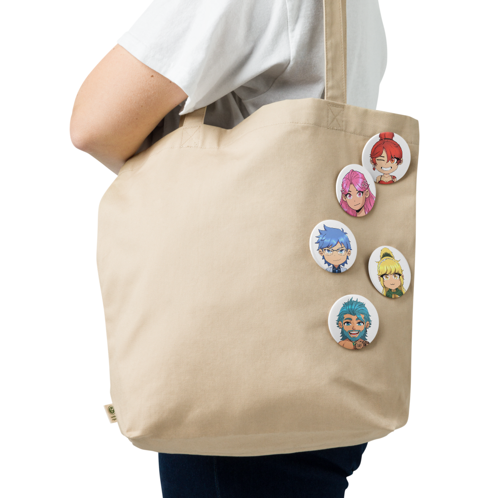 Taijitu Character Buttons 2nd Set