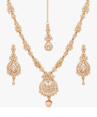 Elegant Gold-Plated Jewelry Set