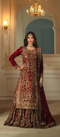 Maroon Bridal 