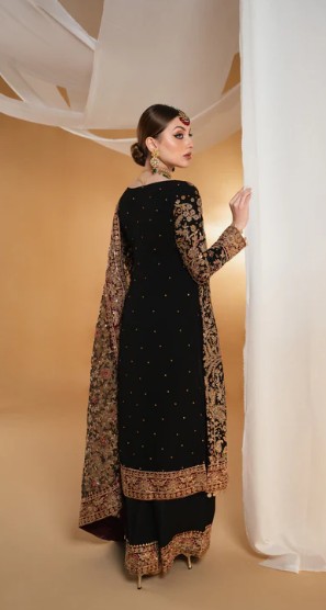 Black and Golden Bridal 