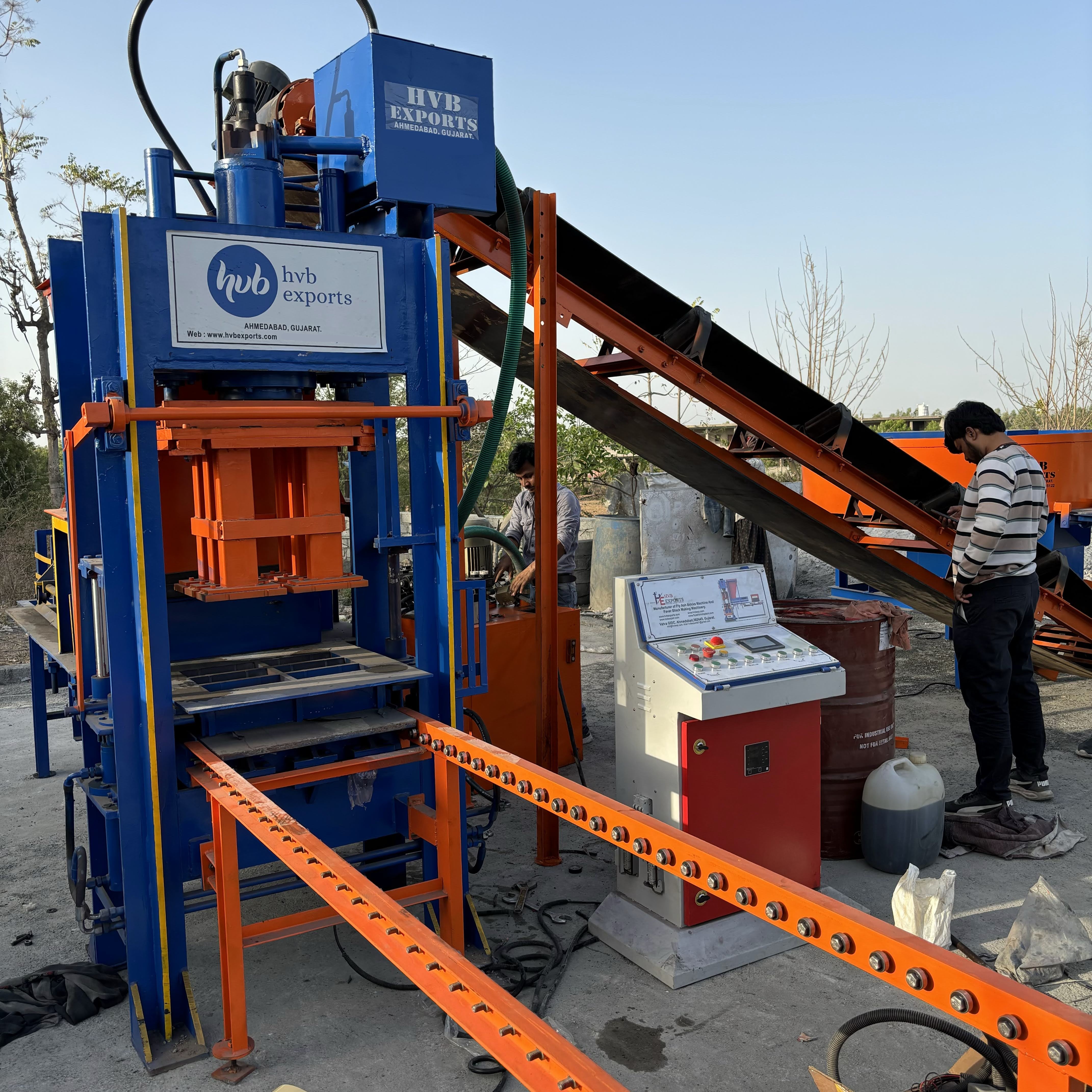 Automatic Brick Making Machine