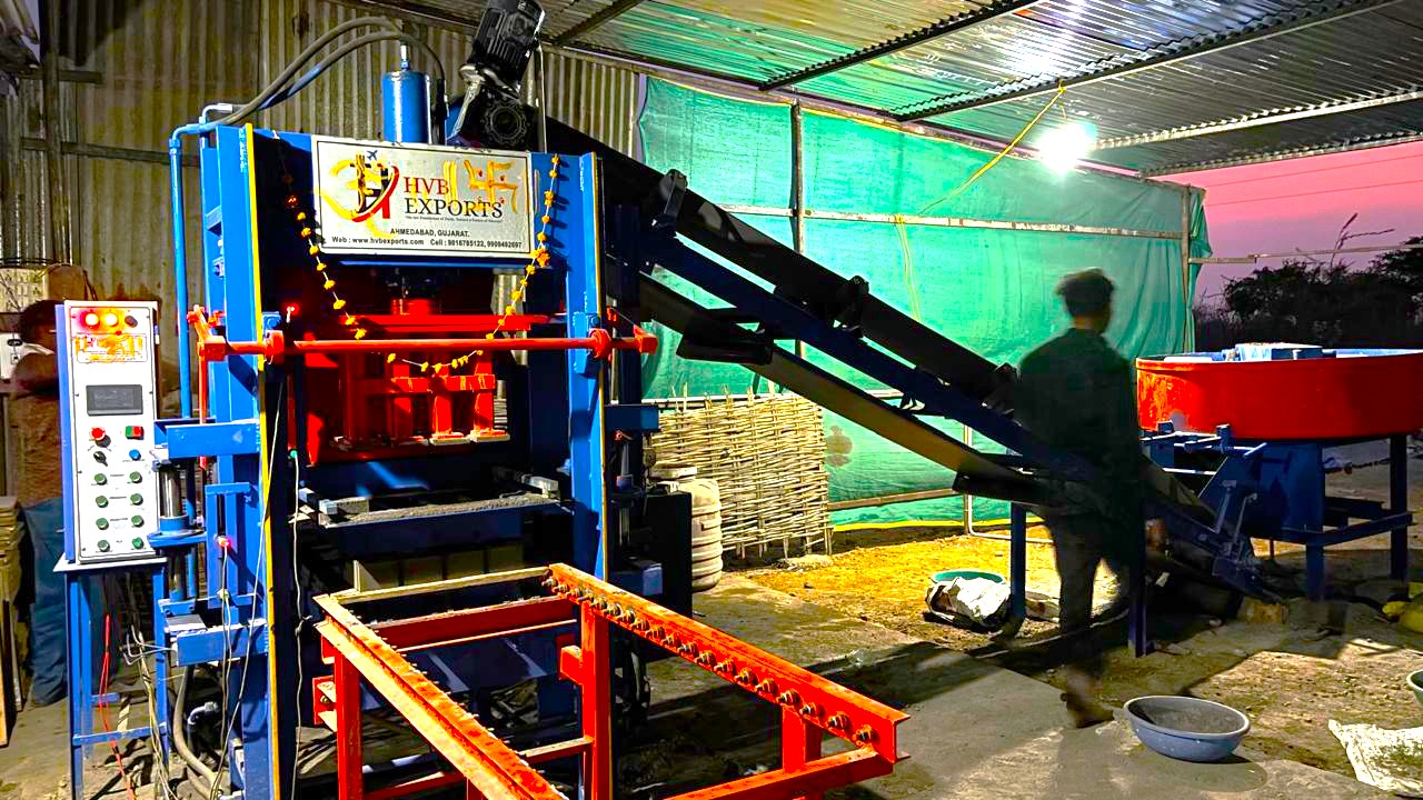 Automatic Fly Ash Brick Making Machine