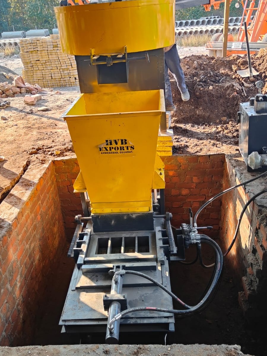 Bottom Press Brick Making Machine 