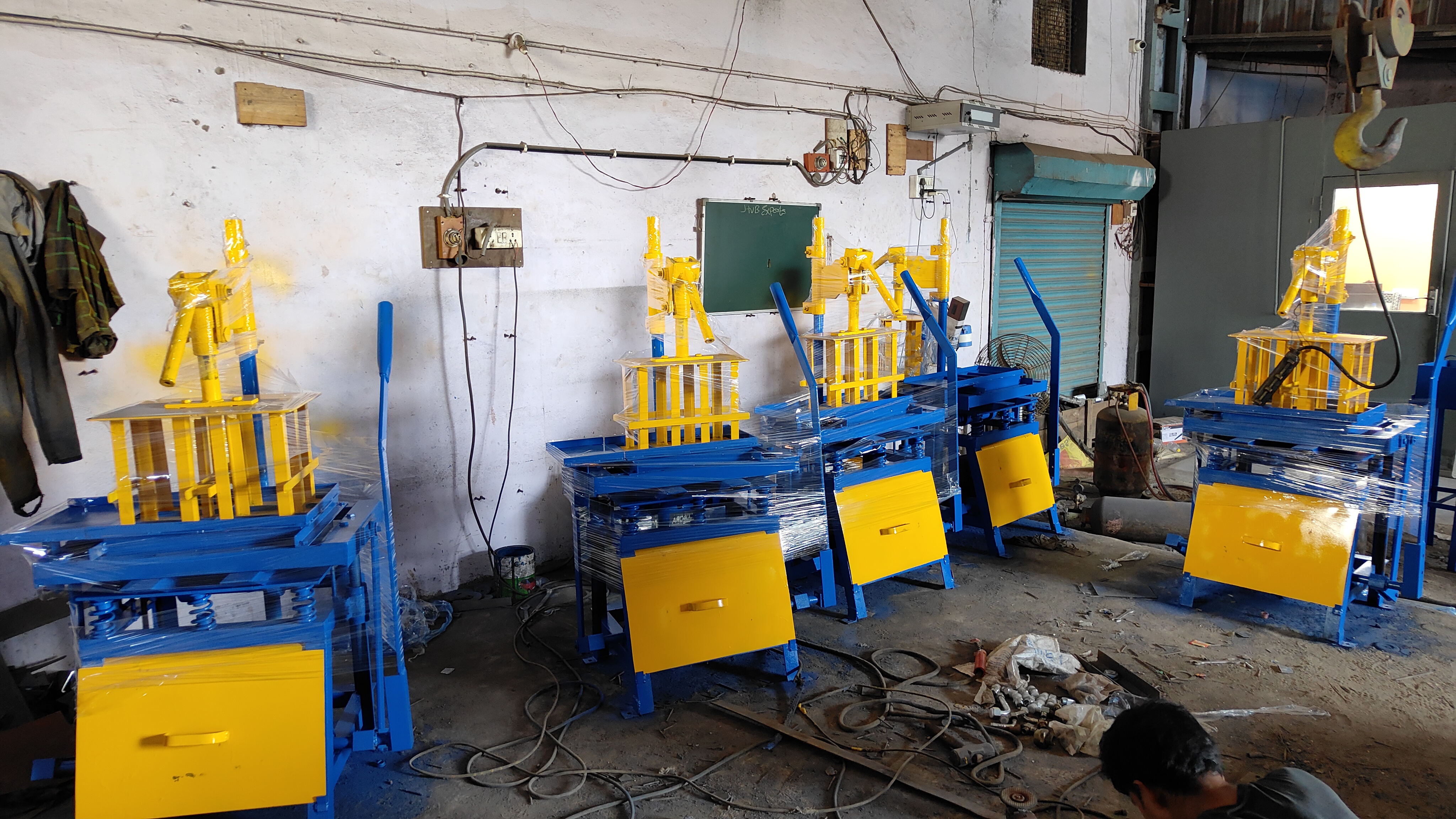 Manual Block Making Machine