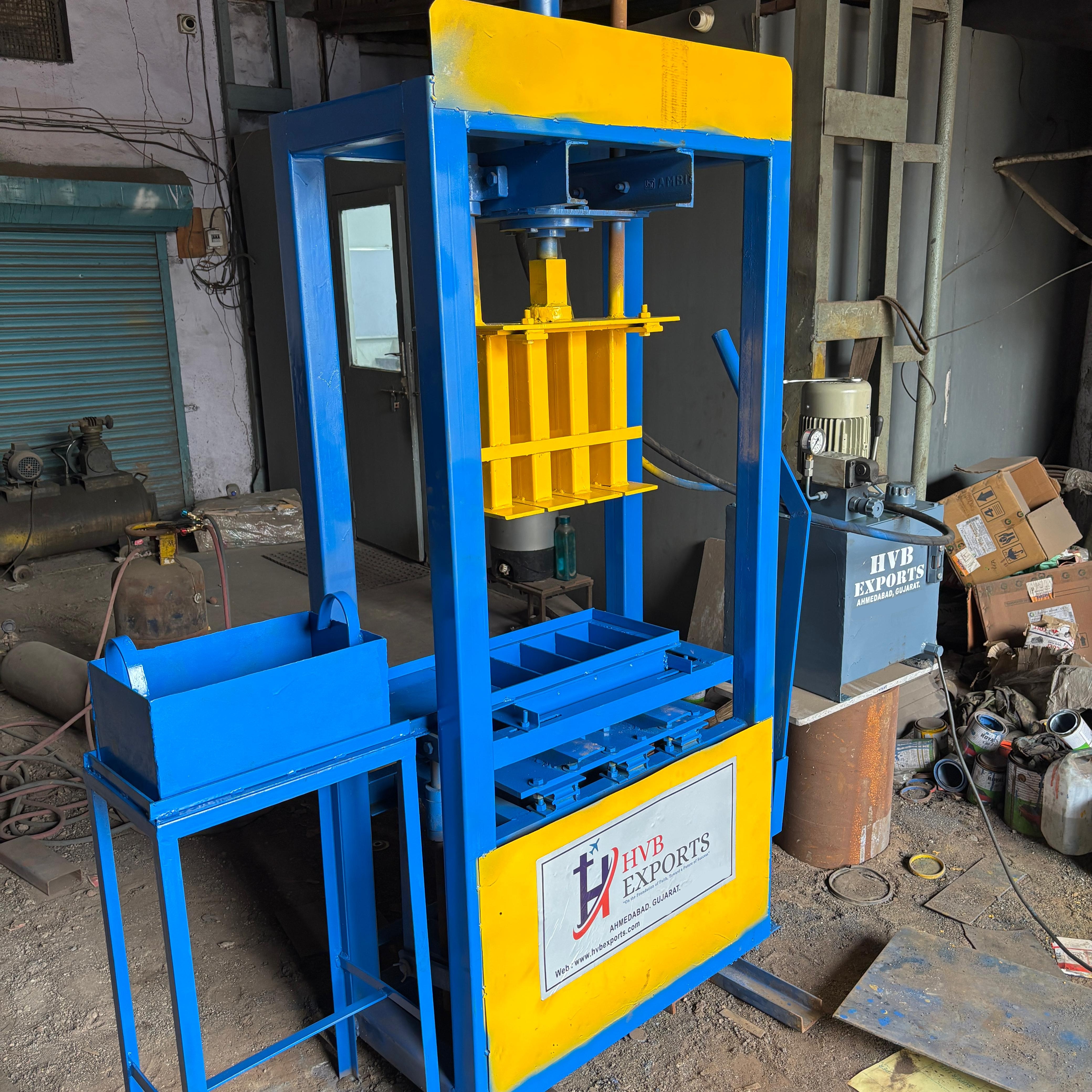 Manual Hydraulic Brick Making Machine 