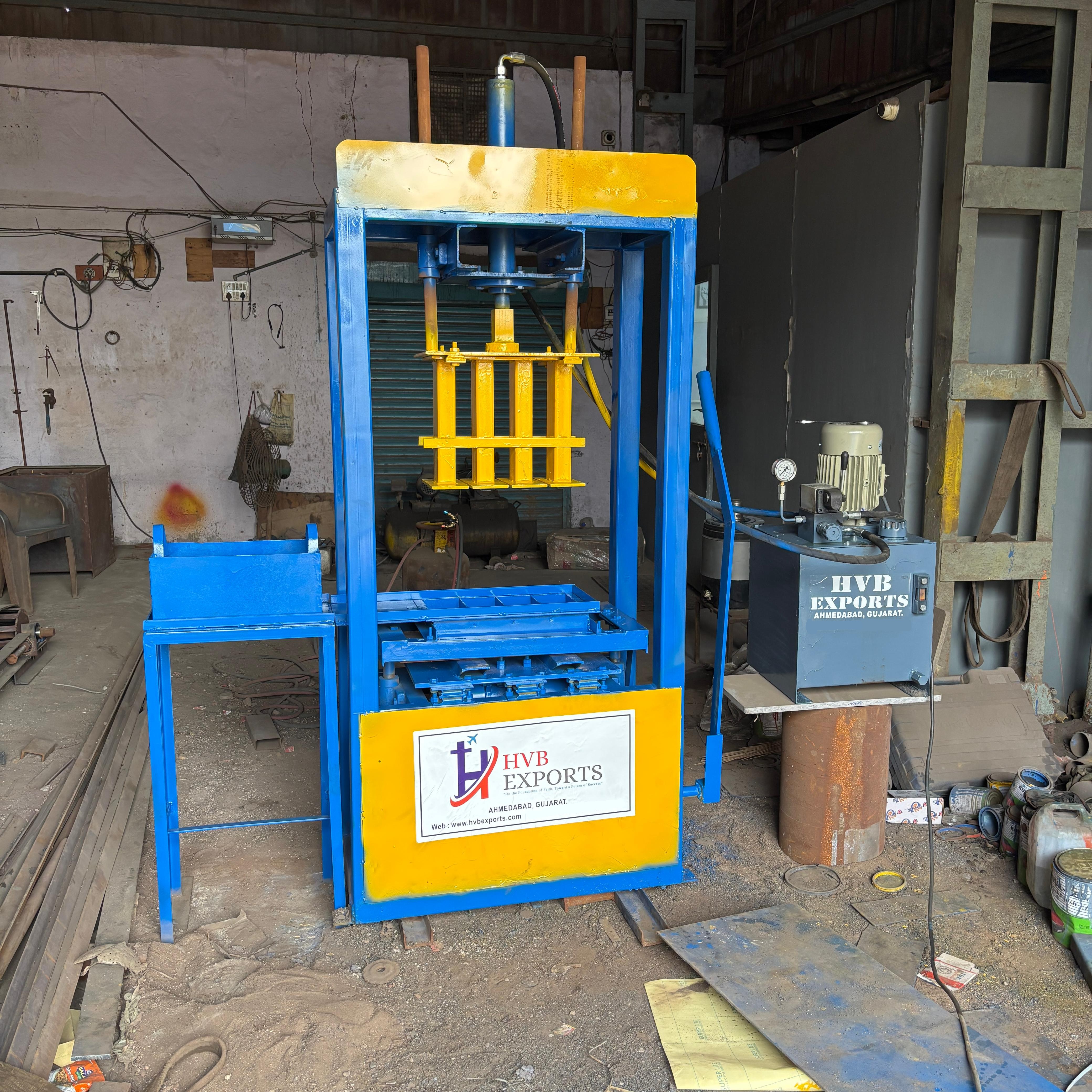 Manual Hydraulic Brick Making Machine 