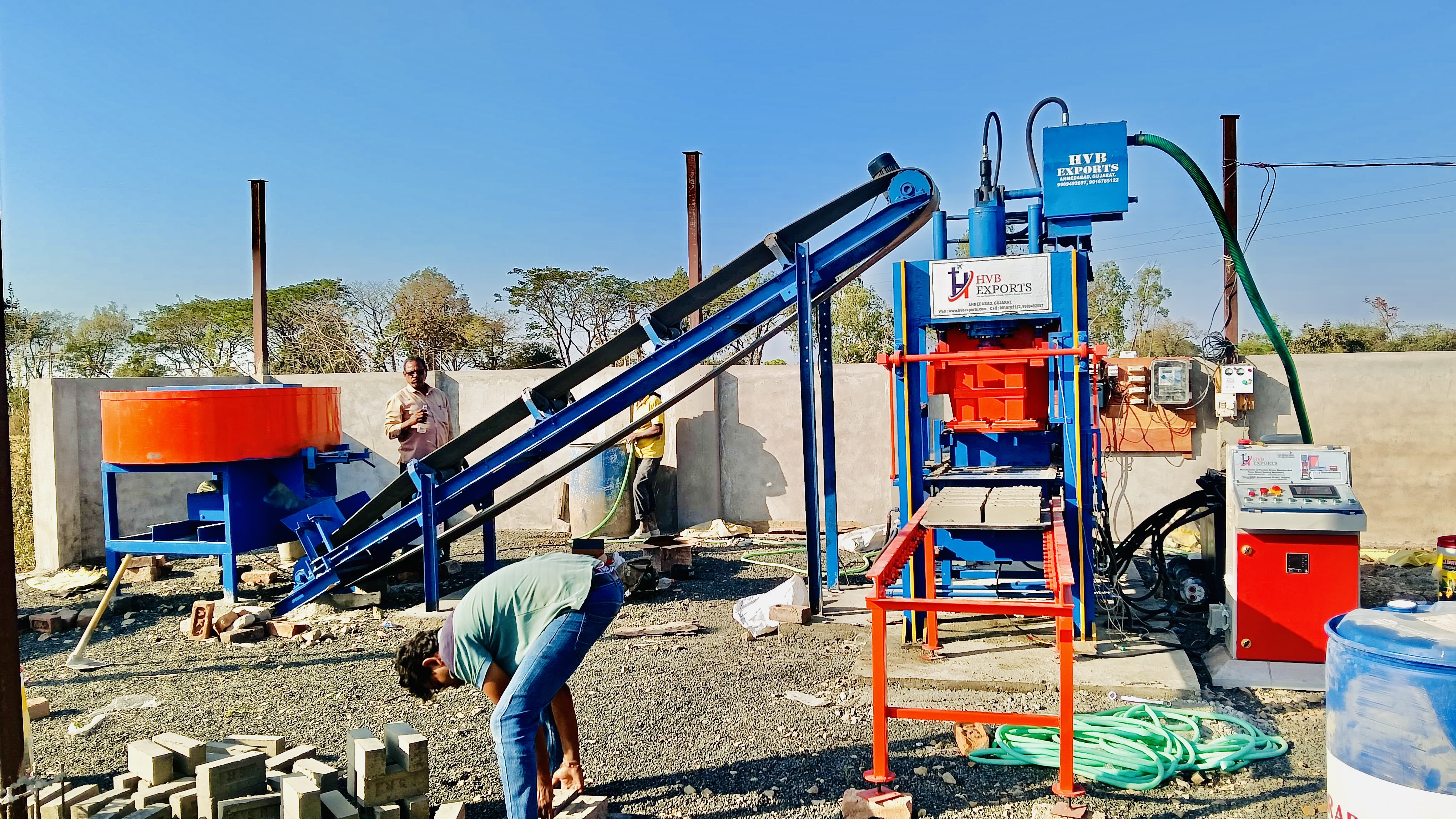 Automatic Brick Making Machine