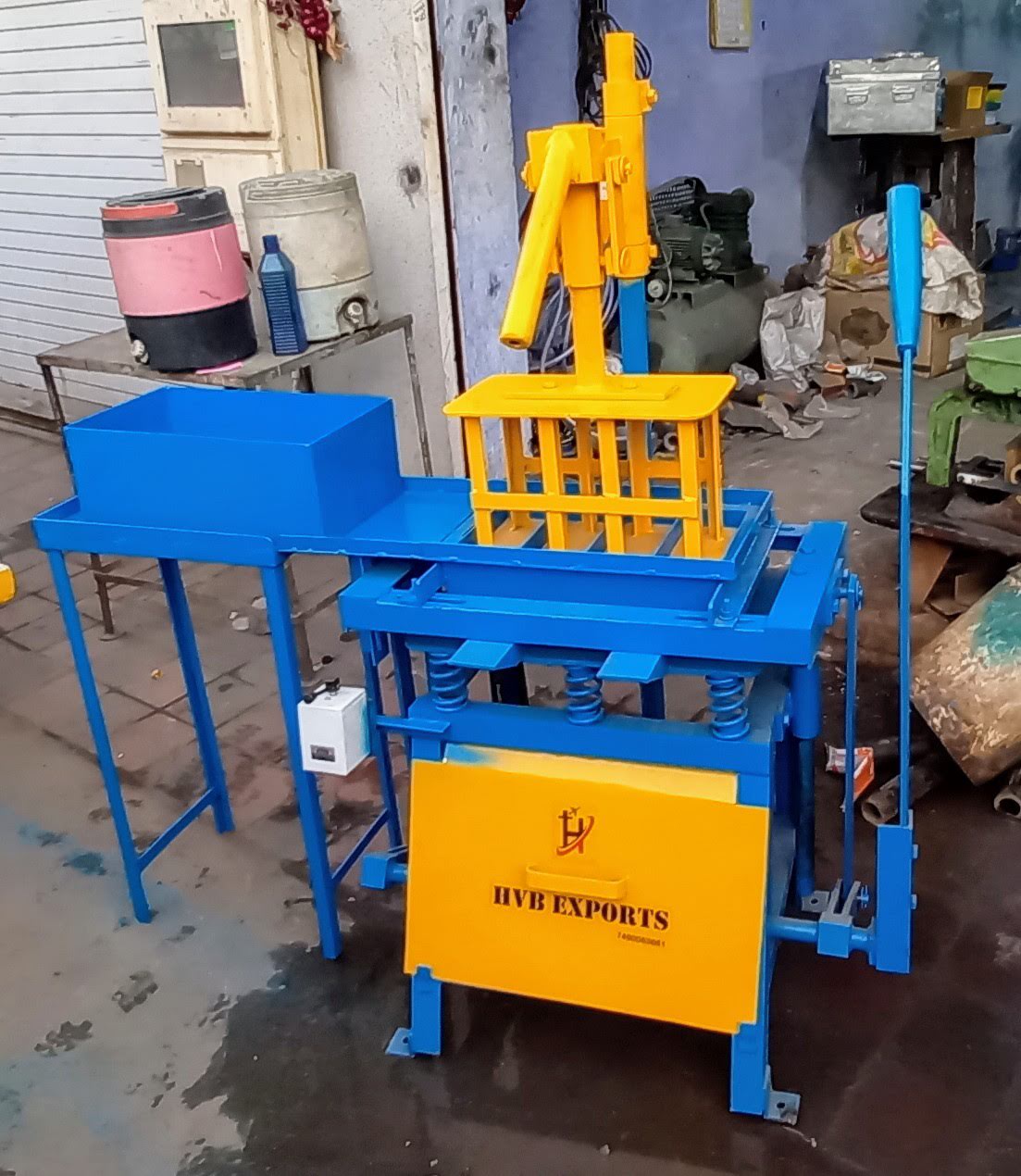 Manual Fly Ash Brick Making Machine