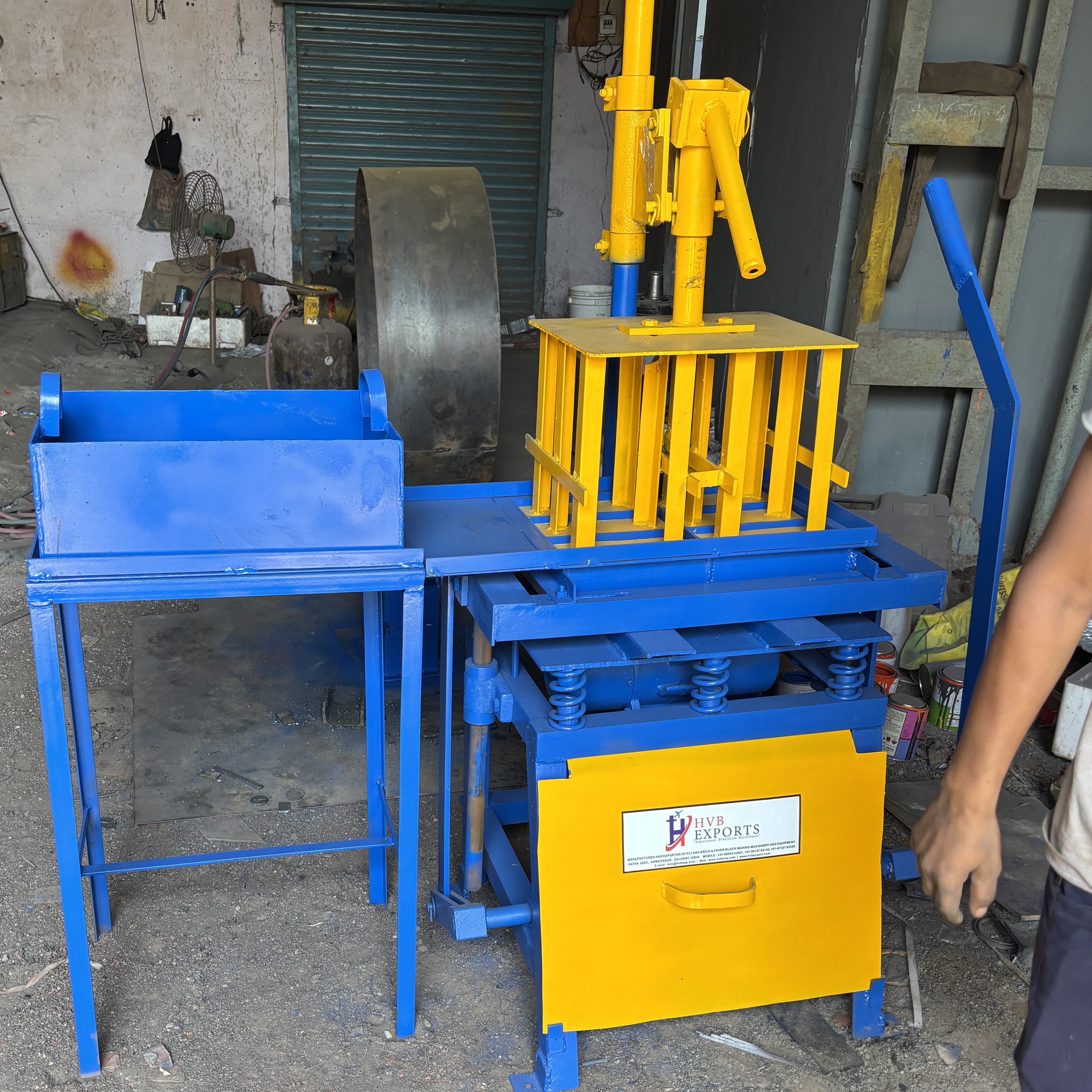 Manual Fly Ash Brick Making Machine 